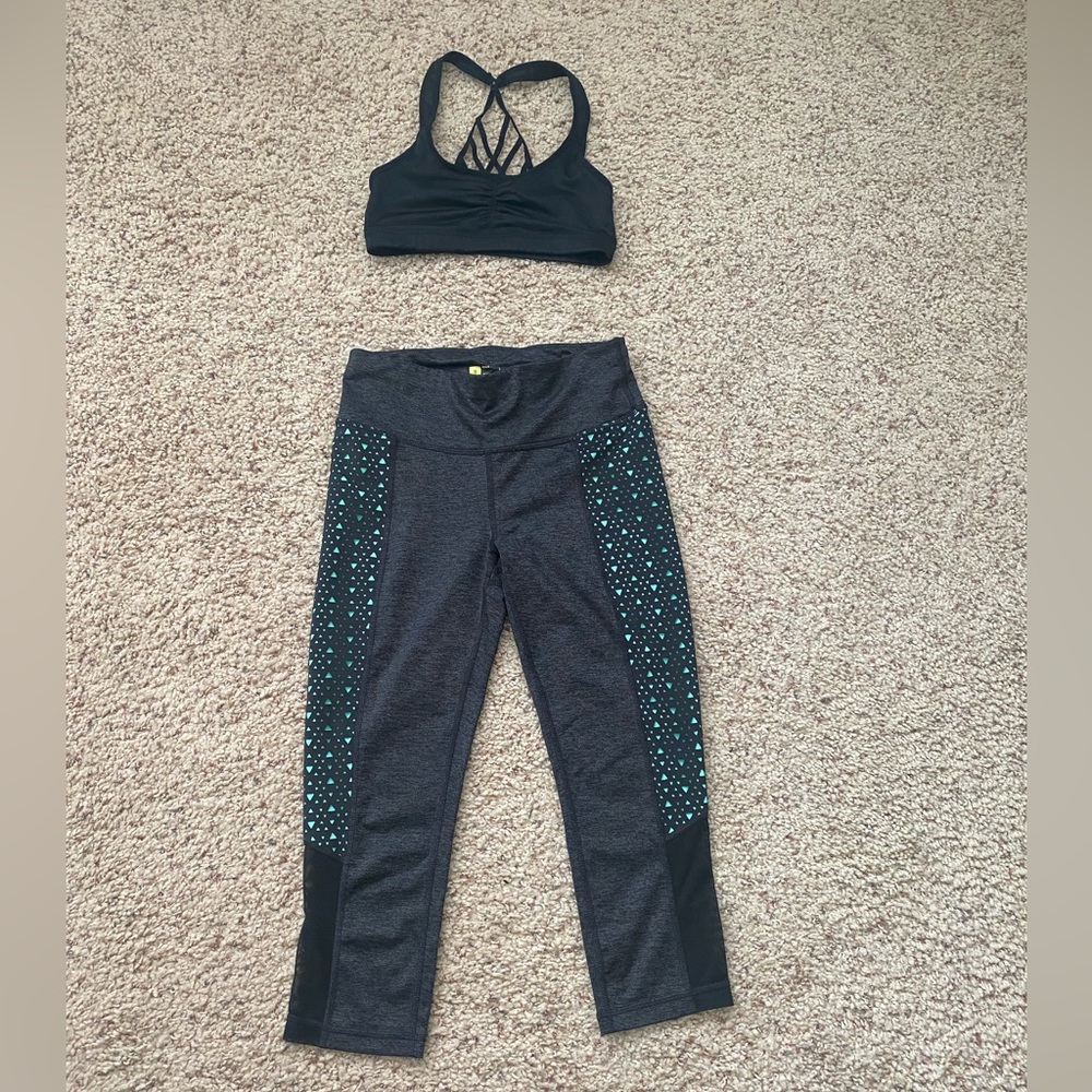Sports Leggings and Top
